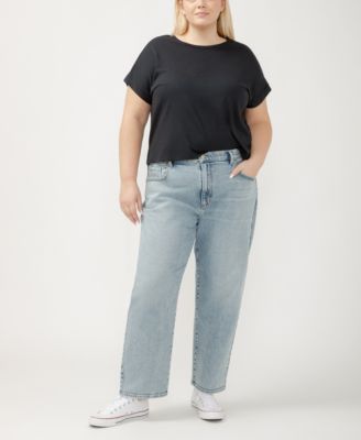 Plus Size 90s High Rise Relaxed Jeans