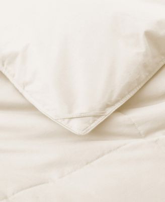 Lightweight Cotton Goose Down Fiber Comforter, Twin