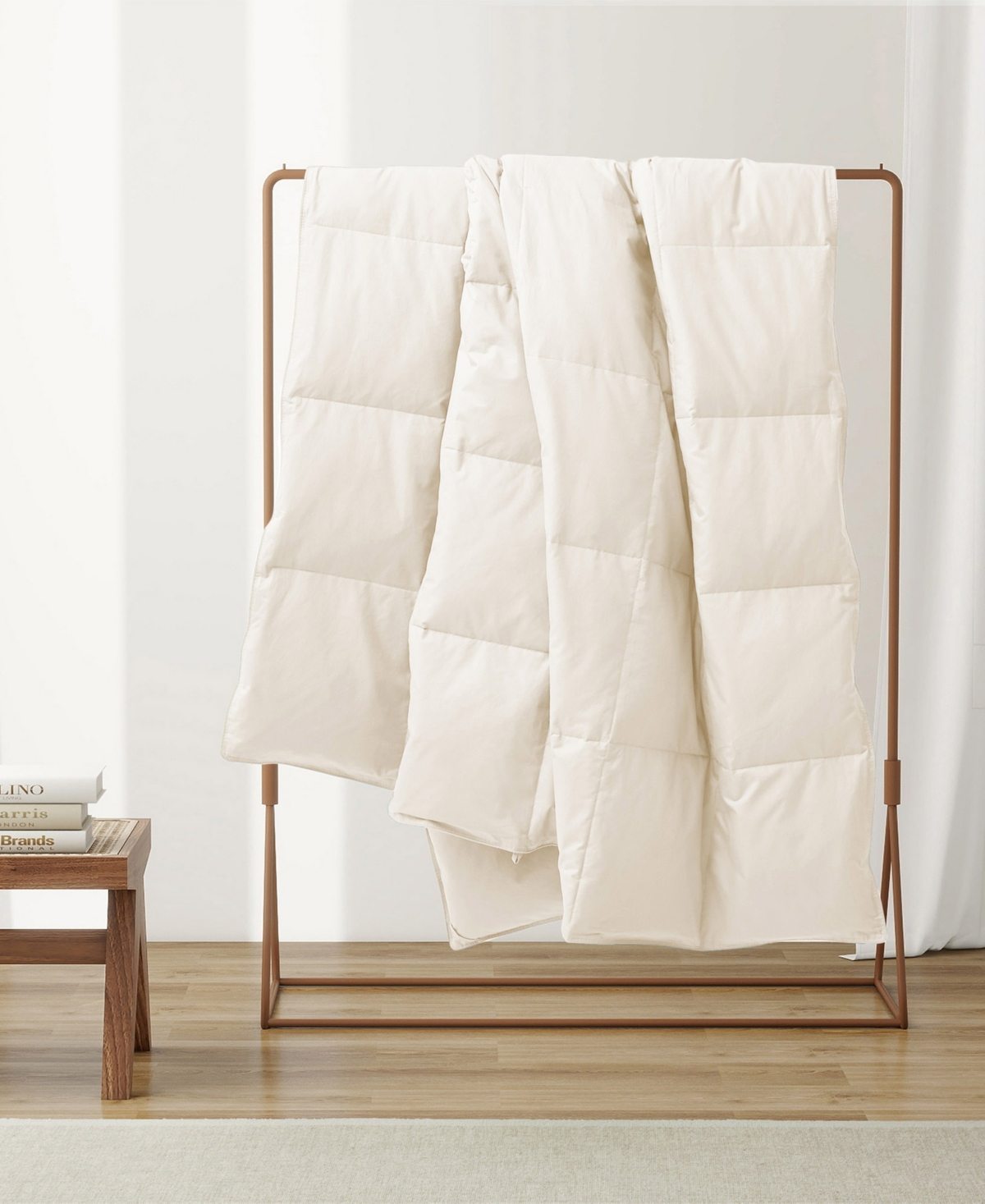 Unikome Lightweight Cotton Goose Down Fiber Comforter