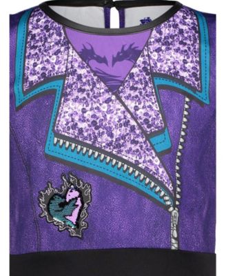 Mal Tulle Sequin Cosplay Dress