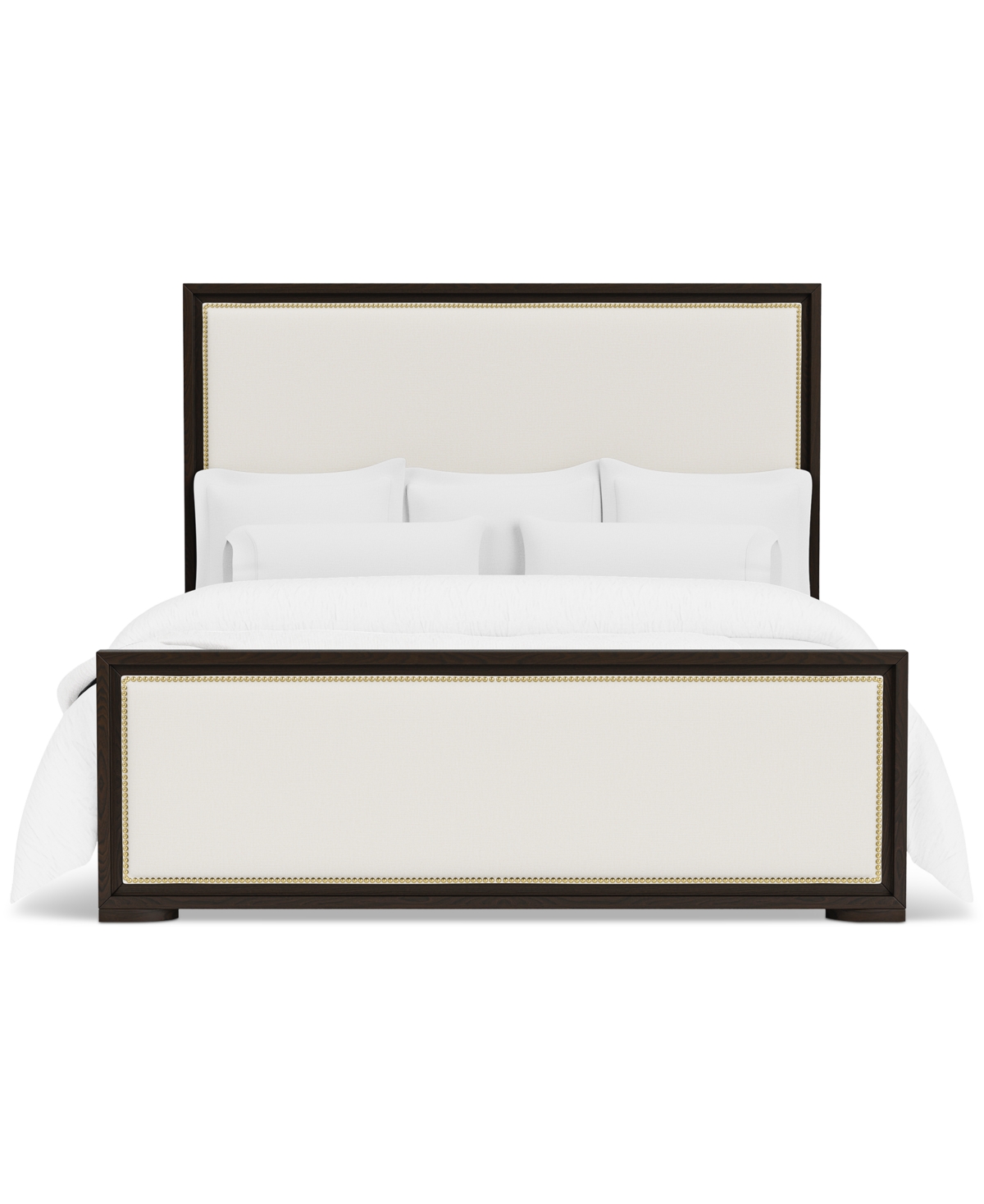 Macy's Mazen King Bed In White