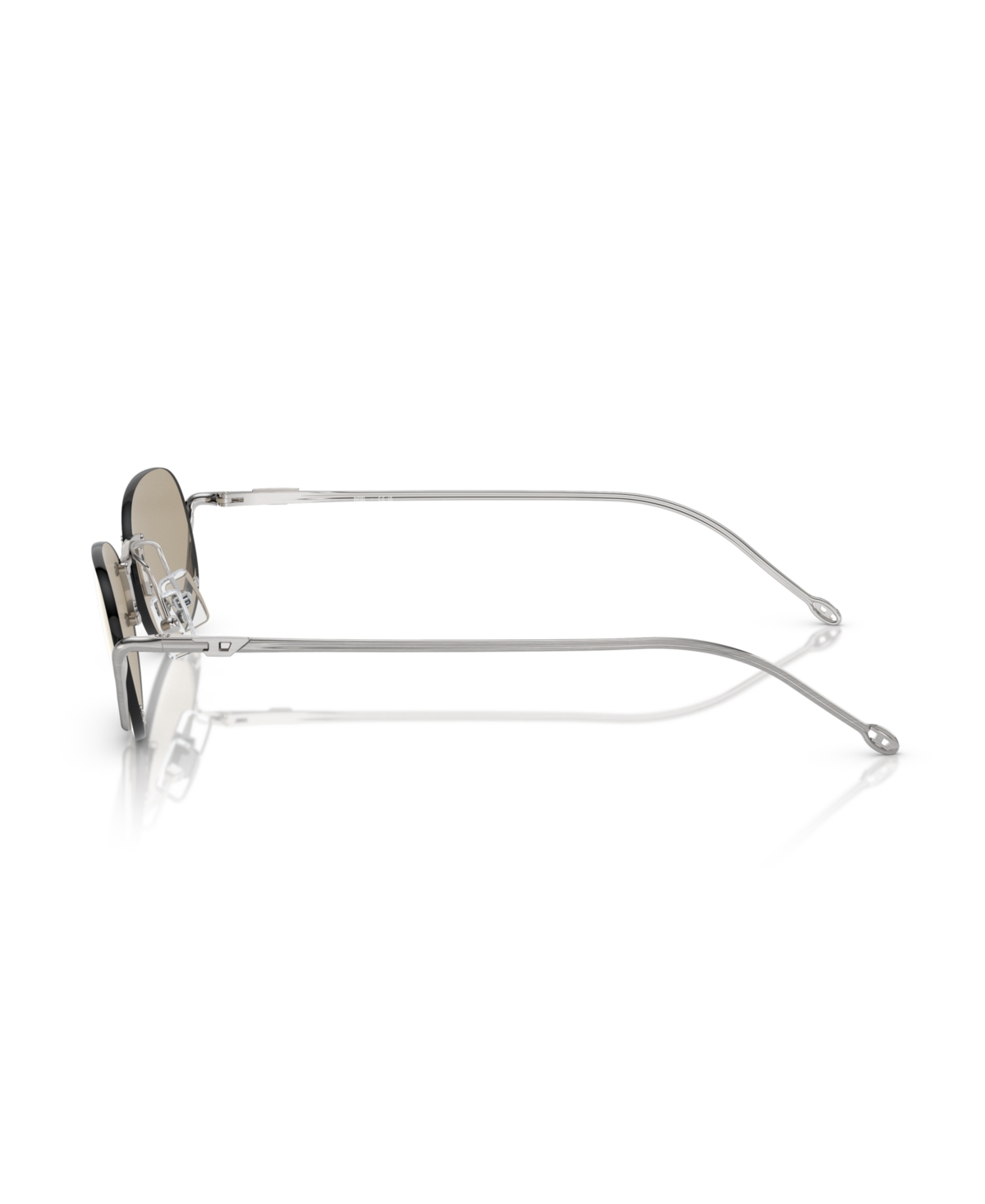Diesel Unisex Sunglass Dl1004 In Brushed Silver