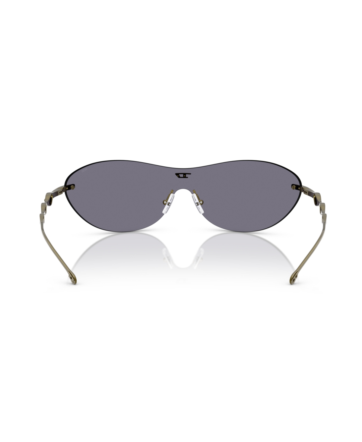 Diesel Unisex Sunglass Dl1006 In Shiny Green