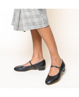 Women's Customizable Black Ballet Flats