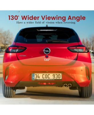 Flush Mount Rear View Backup Camera – Waterproof Night Vision Reverse Cam