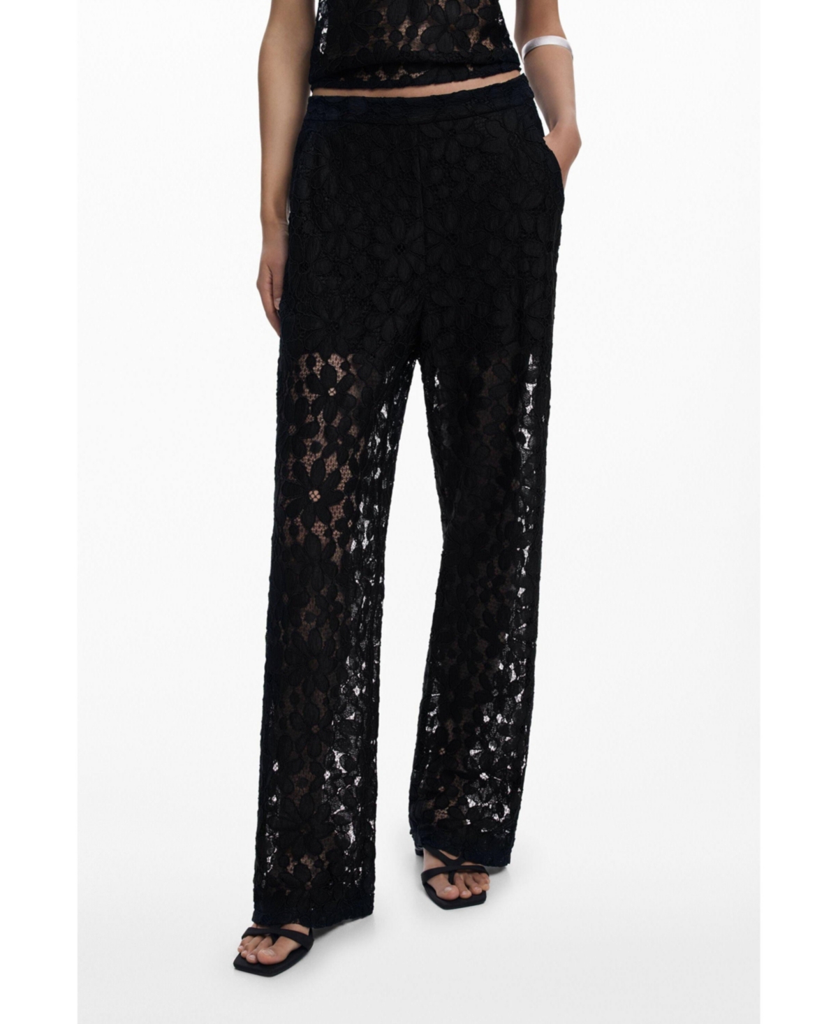 Women's Lace pants - Black