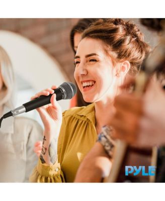 Professional Dynamic Microphone Unidirectional Handheld Mic with XLR Cable