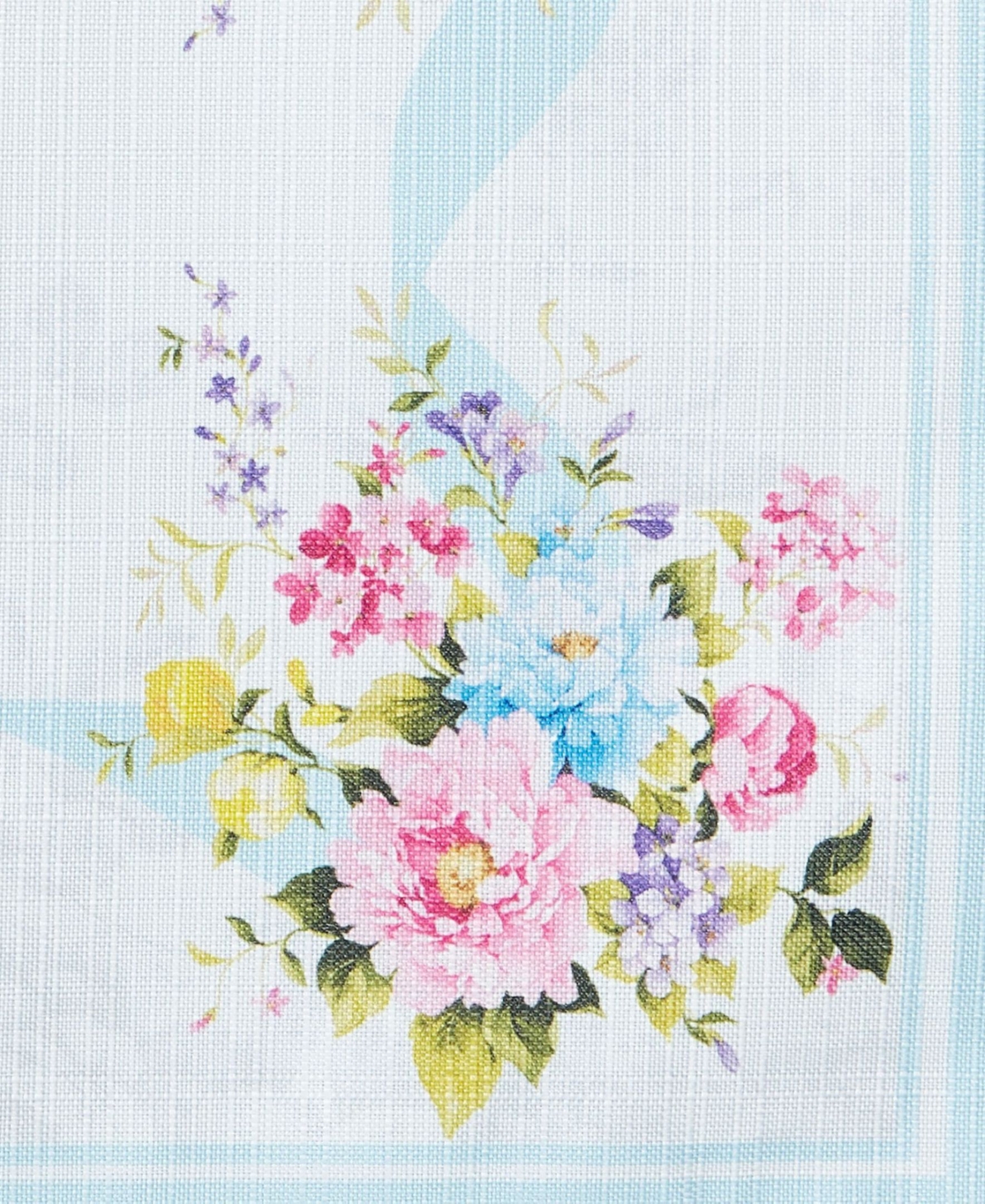 Elrene Rose Cottage Engineered Tablecloth, 60" X 84" Oval In Multi