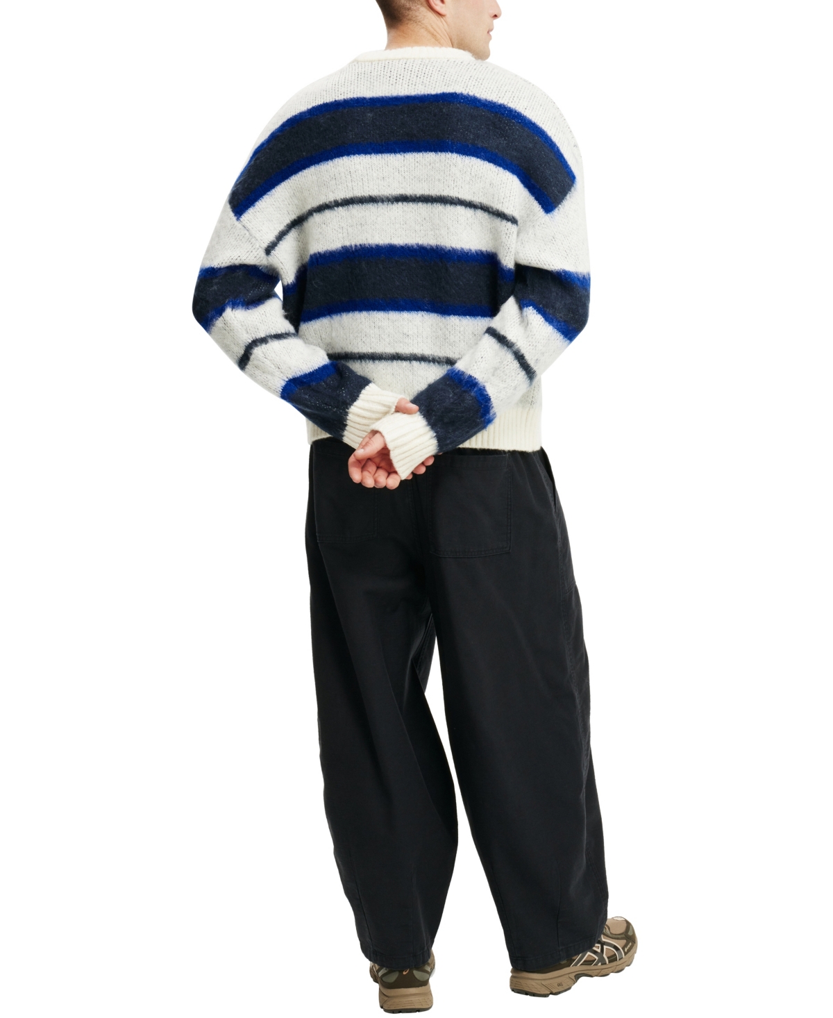 Shop Cotton On Men's Super Baggy Pants In Black