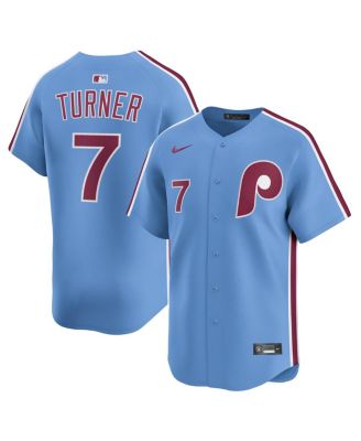 Nike - Men's Trea Turner Light Blue Philadelphia Phillies Alternate Limited Player Jersey