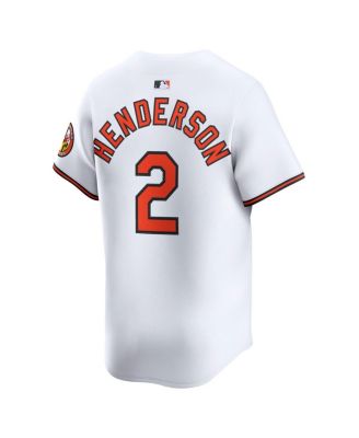 Men's Gunnar Henderson White Baltimore Orioles Home Limited Player Jersey
