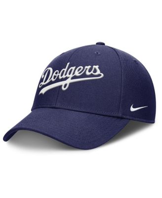 Men's Navy Los Angeles Dodgers Rise Gaberdine Adjustable Hat
