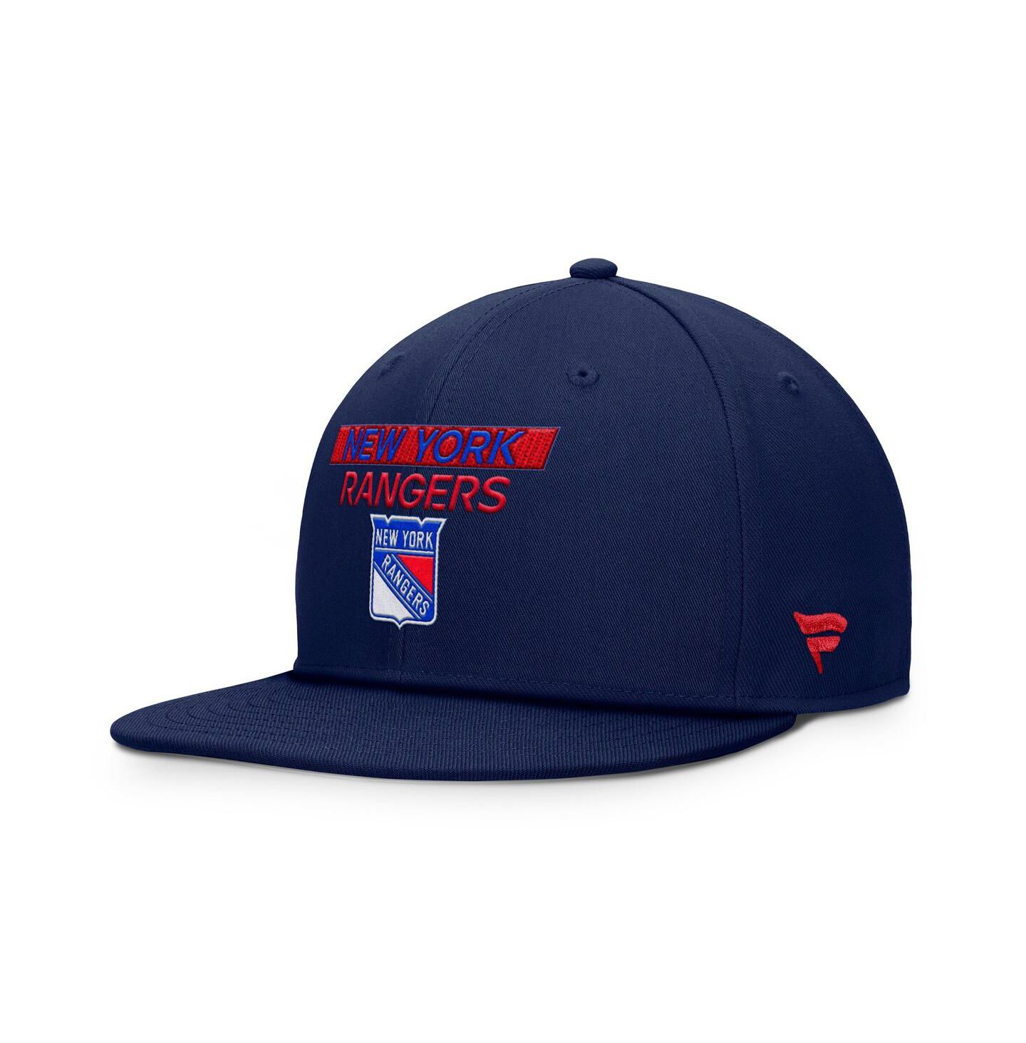 Мужская кепка Fanatics Navy New York Rangers Authentic Pro Prime Snapback Hat — фото 1