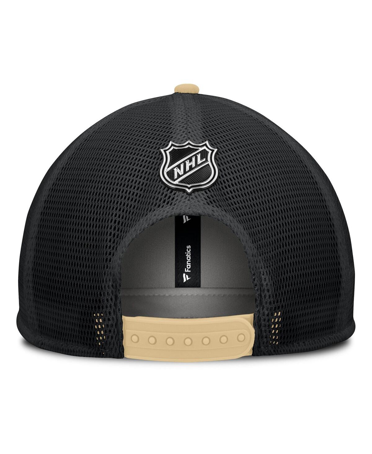 Fanatics Men's Gray/gold Vegas Golden Knights Authentic Pro Hometown Rink Foam Trucker Snapback Hat