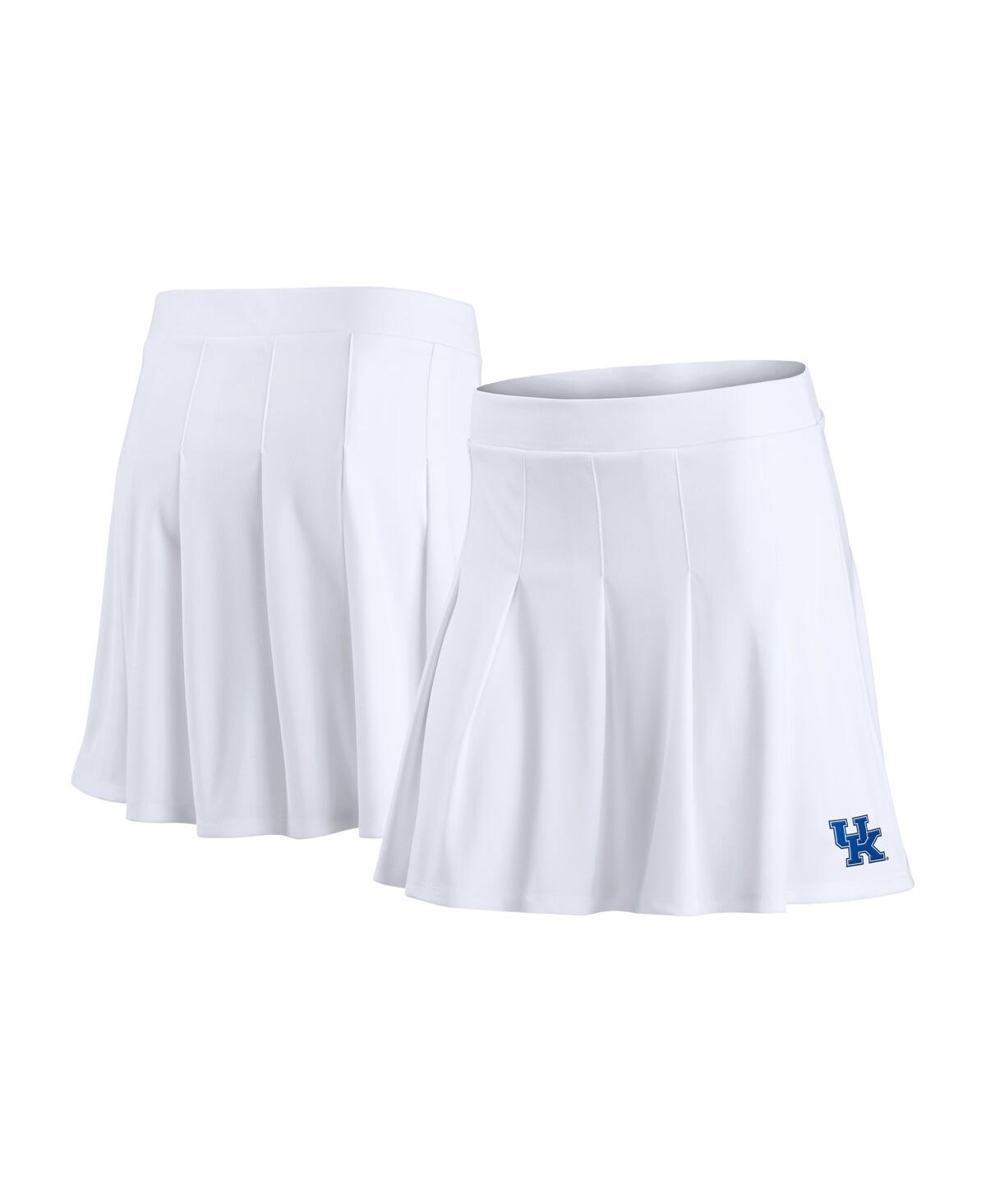 Women's White Kentucky Wildcats Heritage Primary Skirt - White