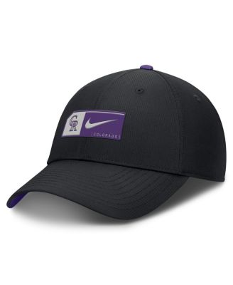 Nike - Men's Black Colorado Rockies Club Primetime Adjustable Hat