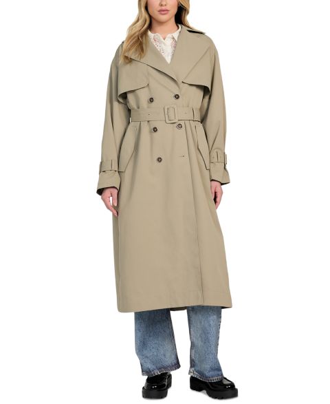 Женские куртки GUESS Belted Trench Coat