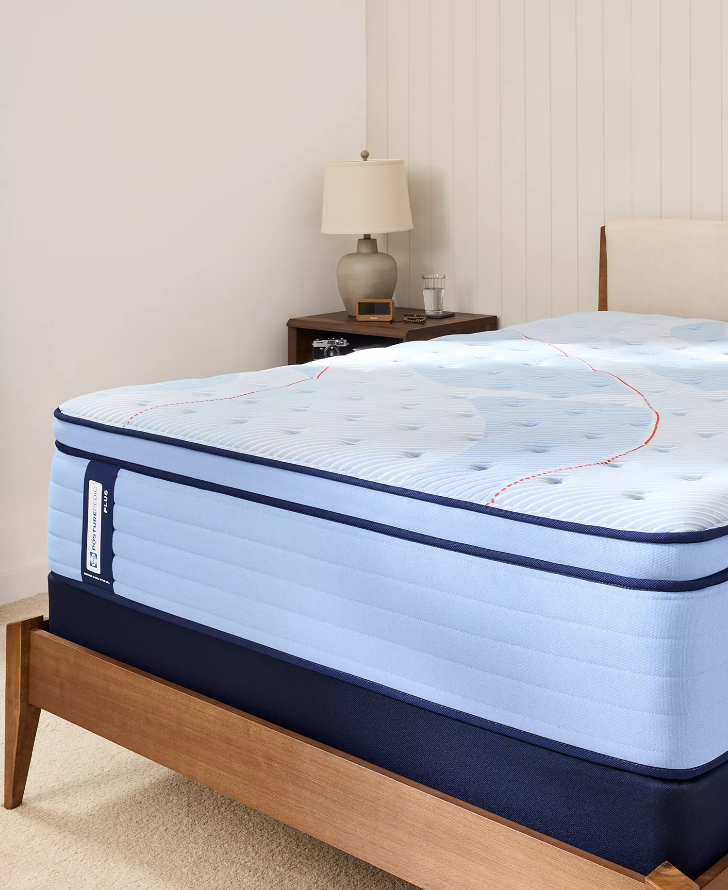 Posturepedic Kersall 15″ Soft Euro Pillowtop Mattress, 7 (originally ,779)