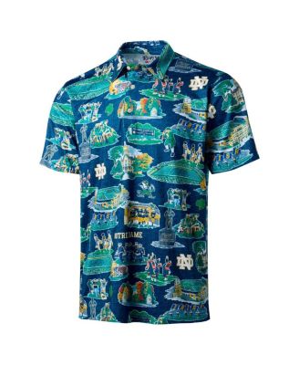 Men's Navy Notre Dame Fighting Irish Scenic Polo Shirt