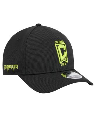 New Era - Men's Black Columbus Crew 2025 Jersey Hook 9FORTY M-Crown Adjustable Hat