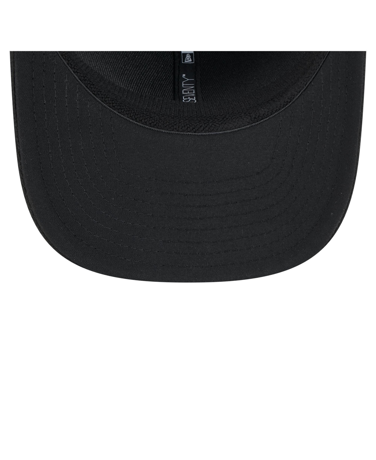 New Era Men's Black Charlotte Fc 2025 Jersey Hook 9seventy Stretch-snap Hat In Black