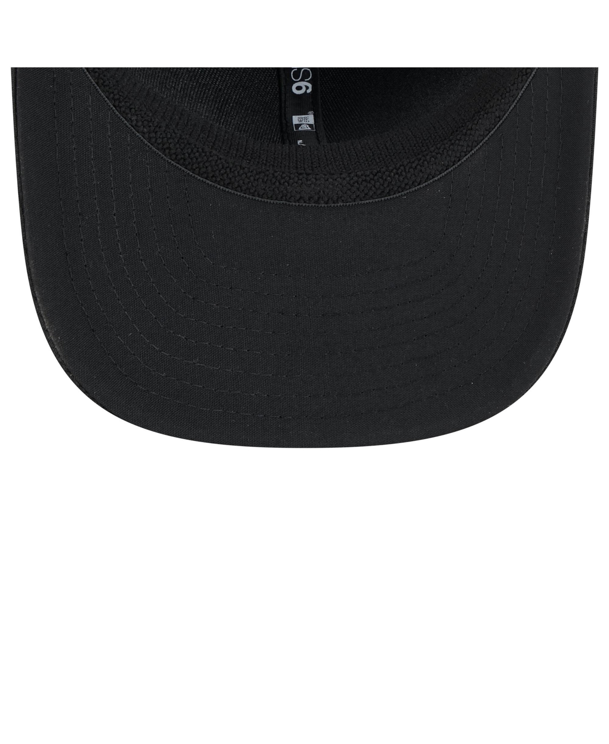 NEW ERA MEN'S BLACK SAN JOSE EARTHQUAKES 2025 JERSEY HOOK 9SEVENTY STRETCH-SNAP HAT 