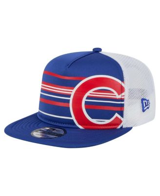 New Era - Men's  Royal Chicago Cubs 9FIFTY A-Frame Trucker Snapback Hat