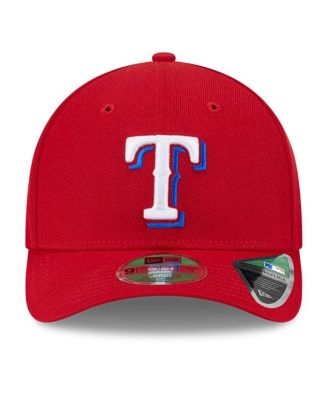 Men's Red Texas Rangers Player Replica 9FORTY Adjustable Hat