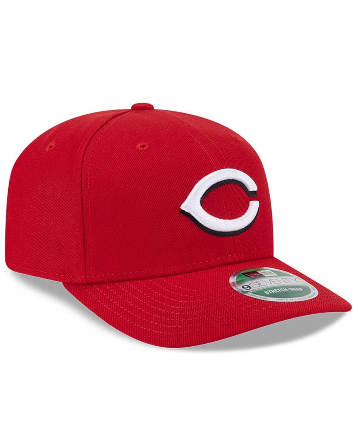 New Era Men's Red Cincinnati Reds Player Replica 9SEVENTY Adjustable Hat - Red