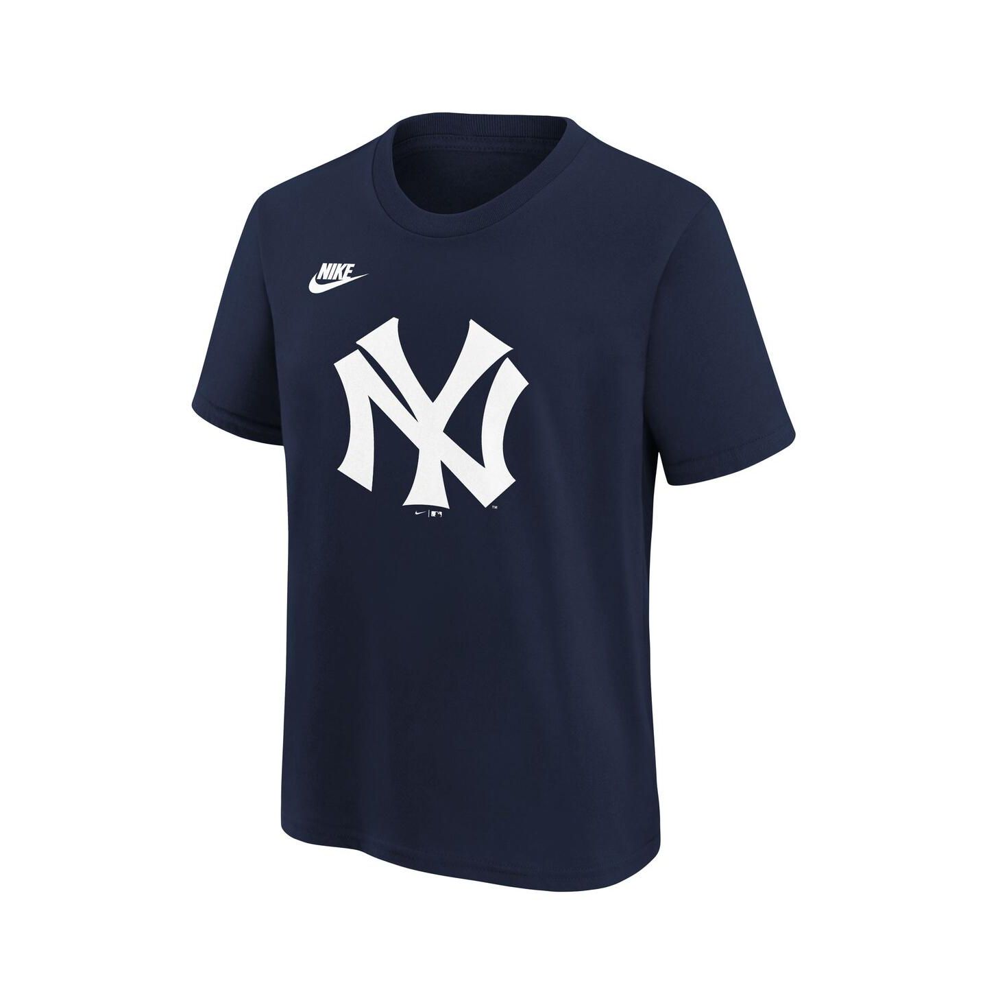 Детская футболка Nike Navy New York Yankees Cooperstown Collection Team Logo — фото 3