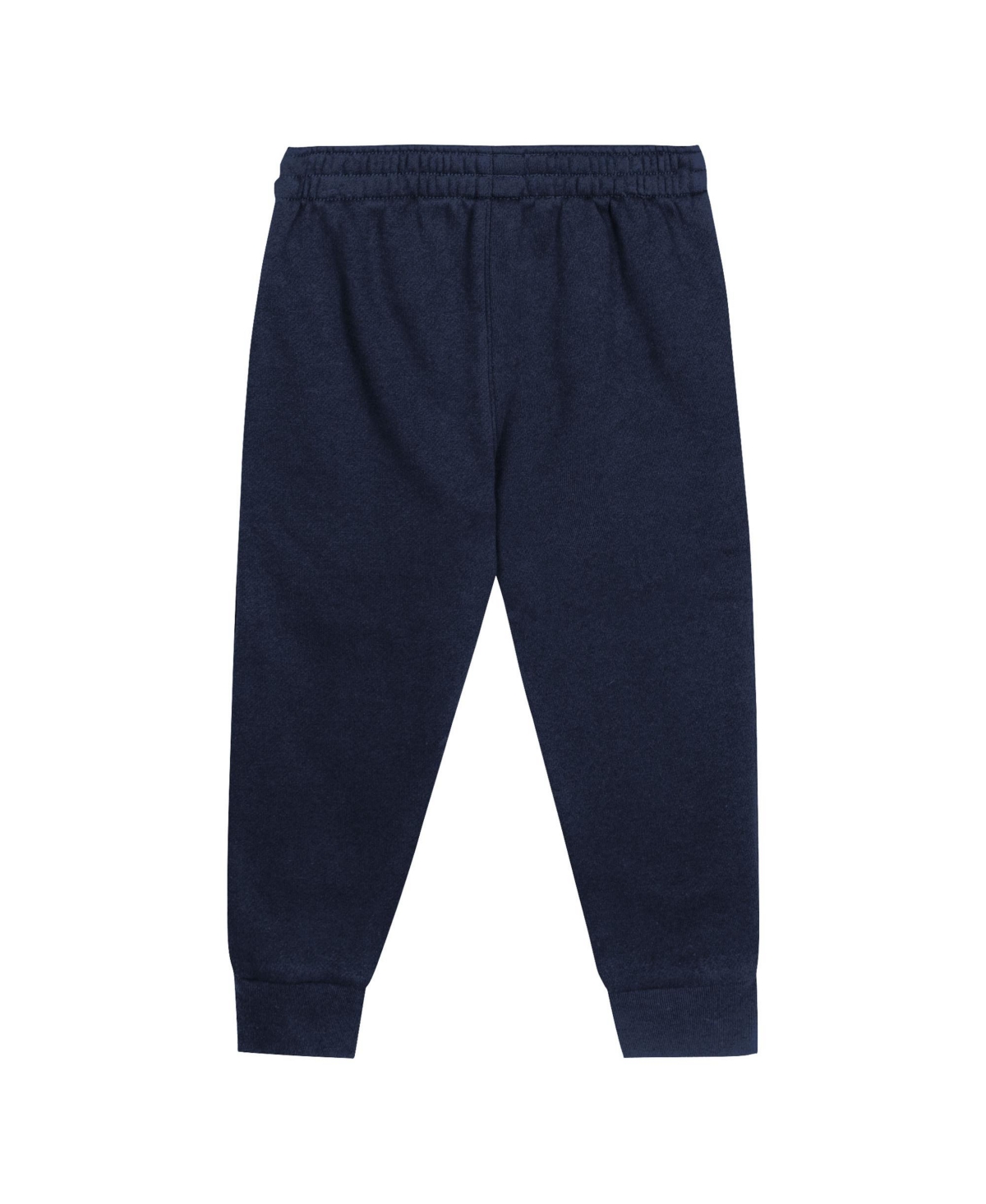 Outerstuff Toddler 2-piecegray/navy New York Yankees Wind Up Pullover Hoodie And Sweatpants Set In Gray,navy
