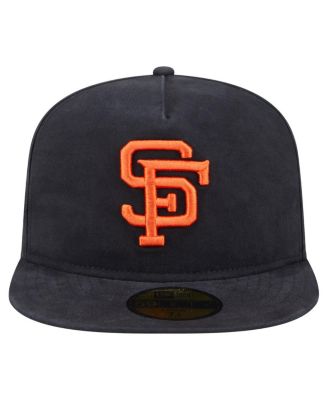 Men's Black San Francisco Giants Championship Side Flag A-Frame 59FIFTY Fitted Hat