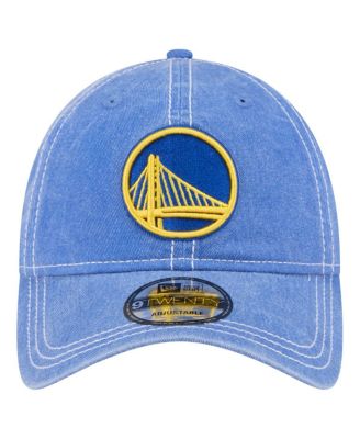 Men's Royal Golden State Warriors Pigment Dyed 9TWENTY Adjustable Hat