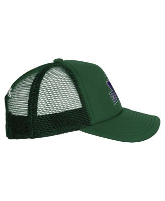 Big Boys and Girls Hunter Green Milwaukee Bucks Core Evergreen Trucker Adjustable Hat