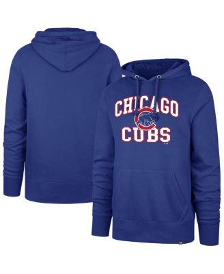 '47 Brand - Royal Chicago Cubs Velocity Headline Pullover Hoodie
