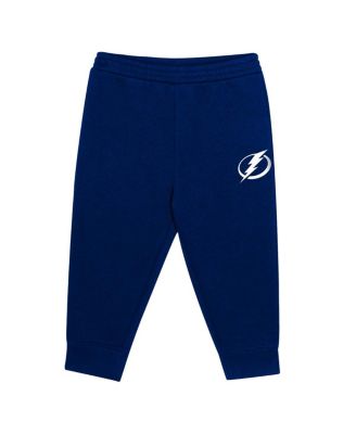 Toddler 2-Piece Blue/Heather Gray Tampa Bay Lightning Puck Hero Fleece Hoodie and Sweatpants Set