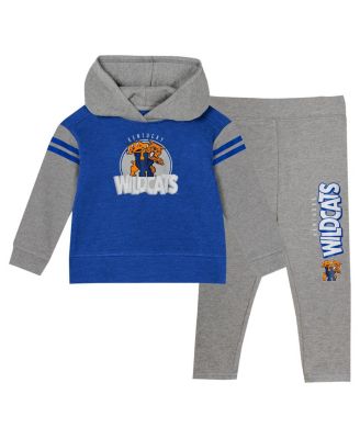 Outerstuff - Girls Baby Boys and Girls Royal Kentucky Wildcats Clubhouse Pullover Hoodie Legging Set