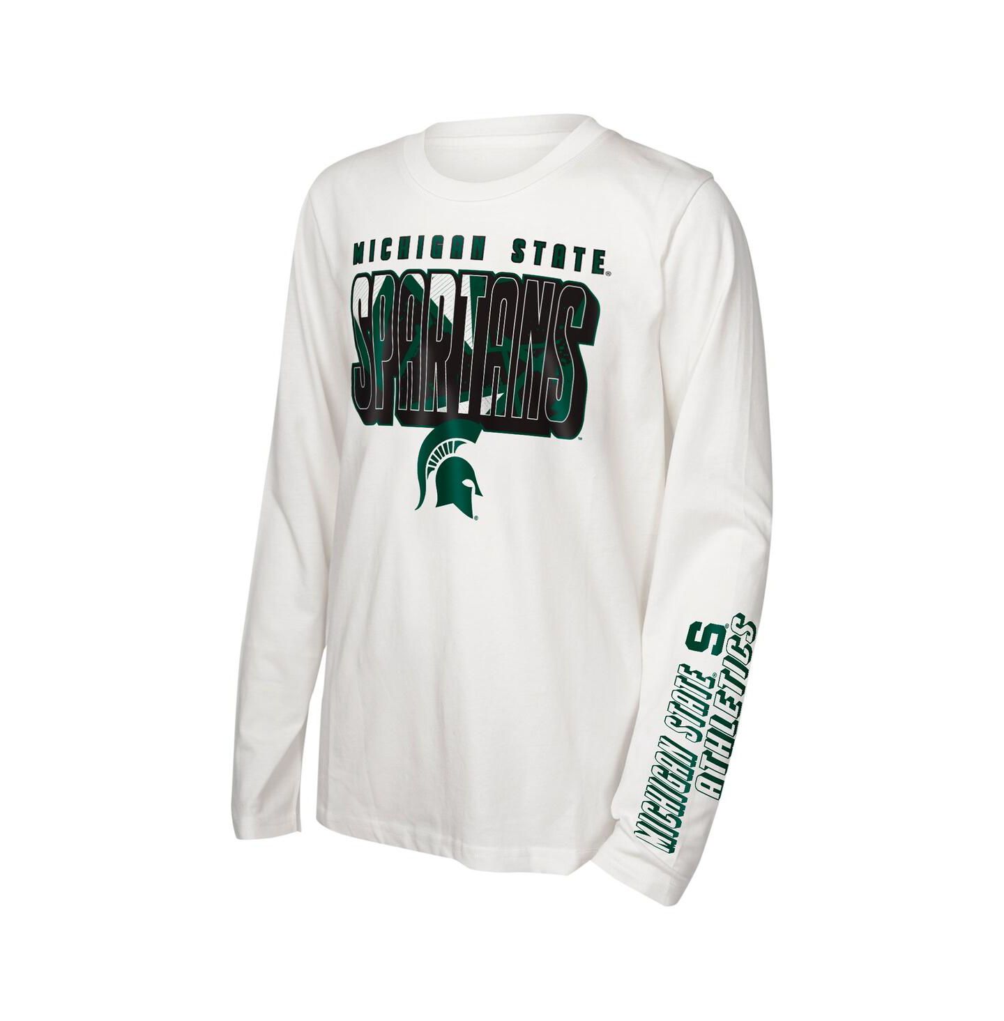 Детские комплекты Outerstuff Michigan State Spartans In the Mix T-Shirt Combo Set — фото 4