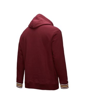 Men's Garnet Florida State Seminoles Chainstitch Fleece Pullover Hoodie