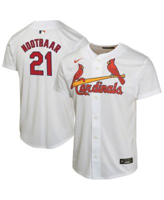 Nike - Big Boys and Girls Lars Nootbaar White St. Louis Cardinals Home Game Player Jersey