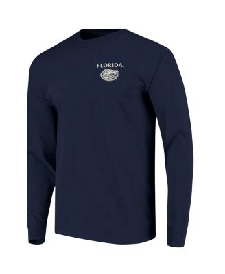 Men's Navy Florida Gators Comfort Colors Campus Nights Long Sleeve T-Shirt