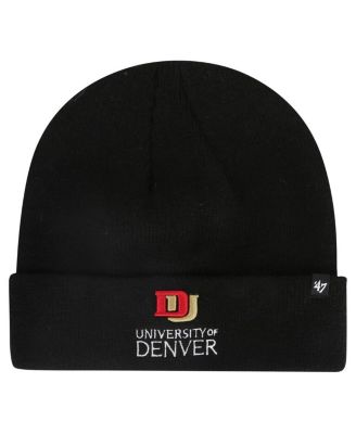 '47 Brand - Men's Black Denver Pioneers Core Cuffed Knit Hat