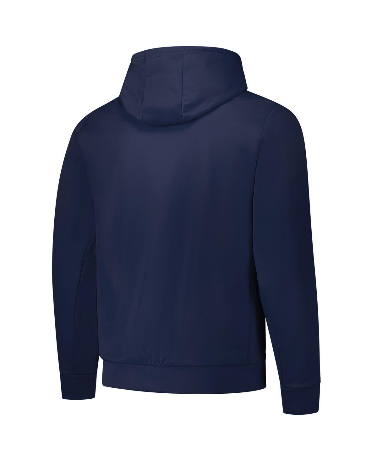 DUNBROOKE MEN'S NAVY MINNESOTA TWINS CHAMPION PULLOVER HOODIE 