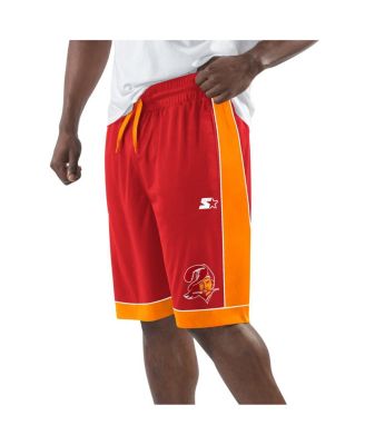 Starter - Men's Red Tampa Bay Buccaneers Fan Favorites Vintage Logo Shorts