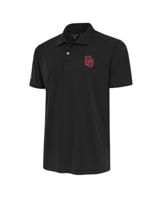 Antigua - Charcoal Oklahoma Sooners Tribute Polo