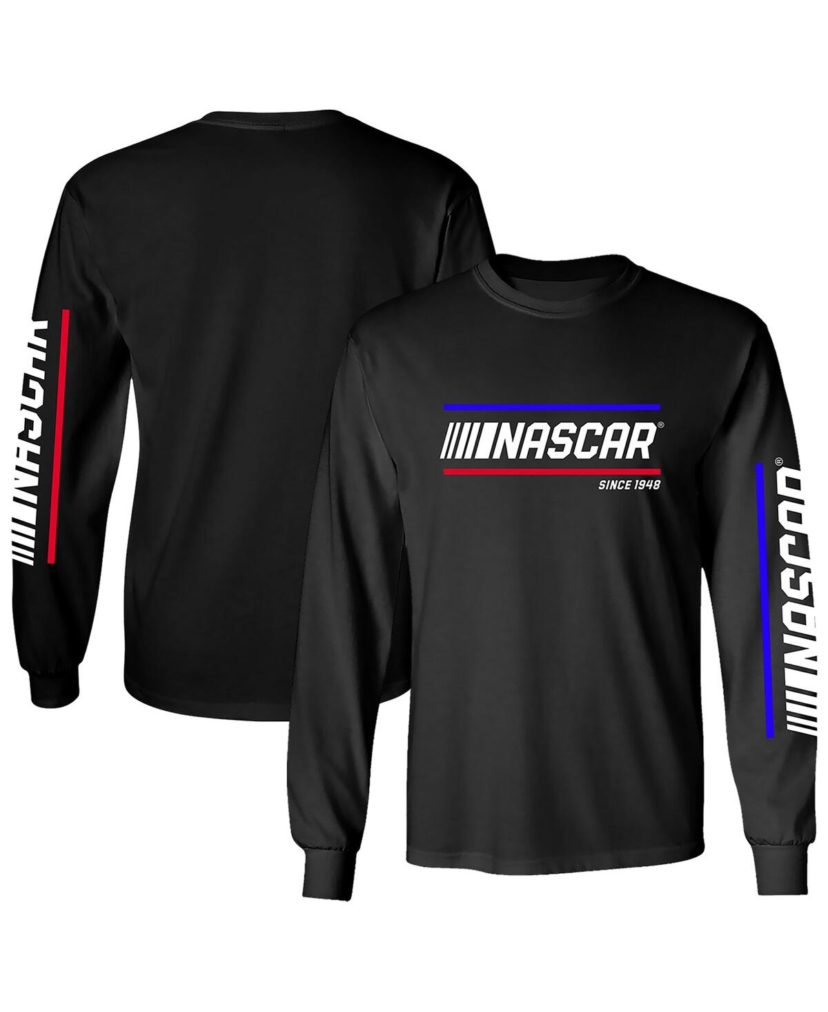 Men's Black Long Sleeve T-Shirt - Black