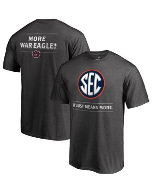 Fanatics - Men's Ash Auburn Tigers SEC Means More T-Shirt