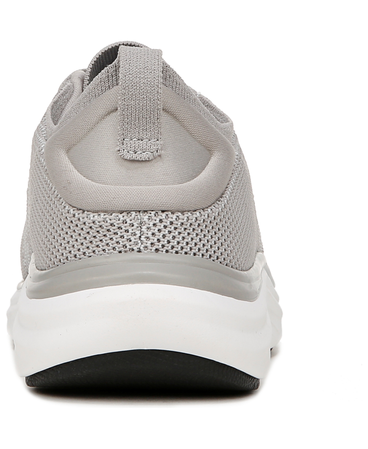 Shop Dr. Scholl's Women's Feel Support Washable Lace Up Sneakers In Light Grey Fabric