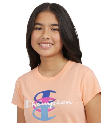 Big Girls Short-Sleeve Logo Graphic T-Shirt