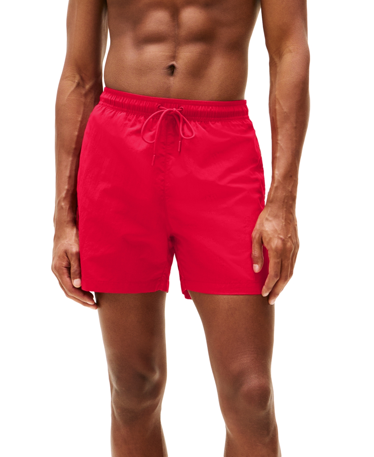 Tommy Hilfiger Men's Long Drawstring 7" Swim Trunks